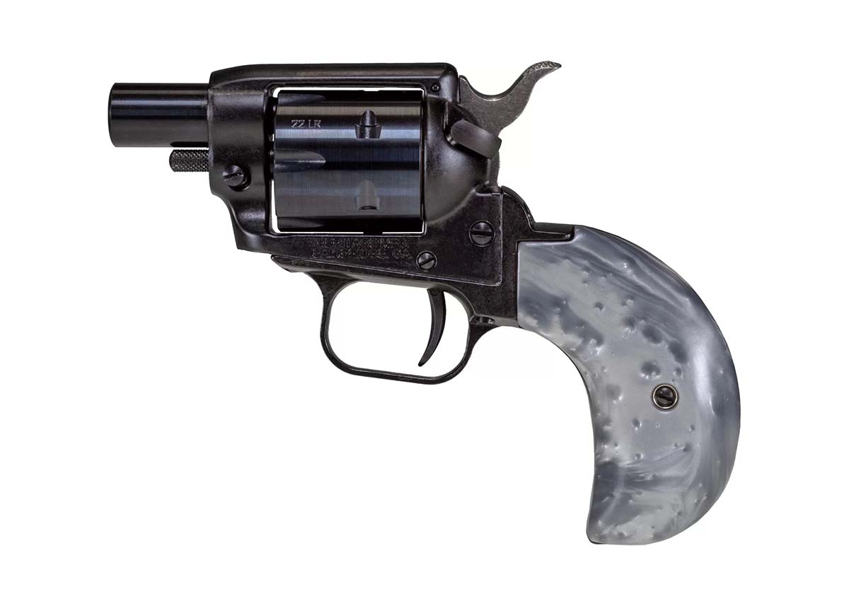 Heritage Barkeep Boot 1" 6rd .22LR Revolver , Gray Pearl - BK22B1BHGPRL - Heritage