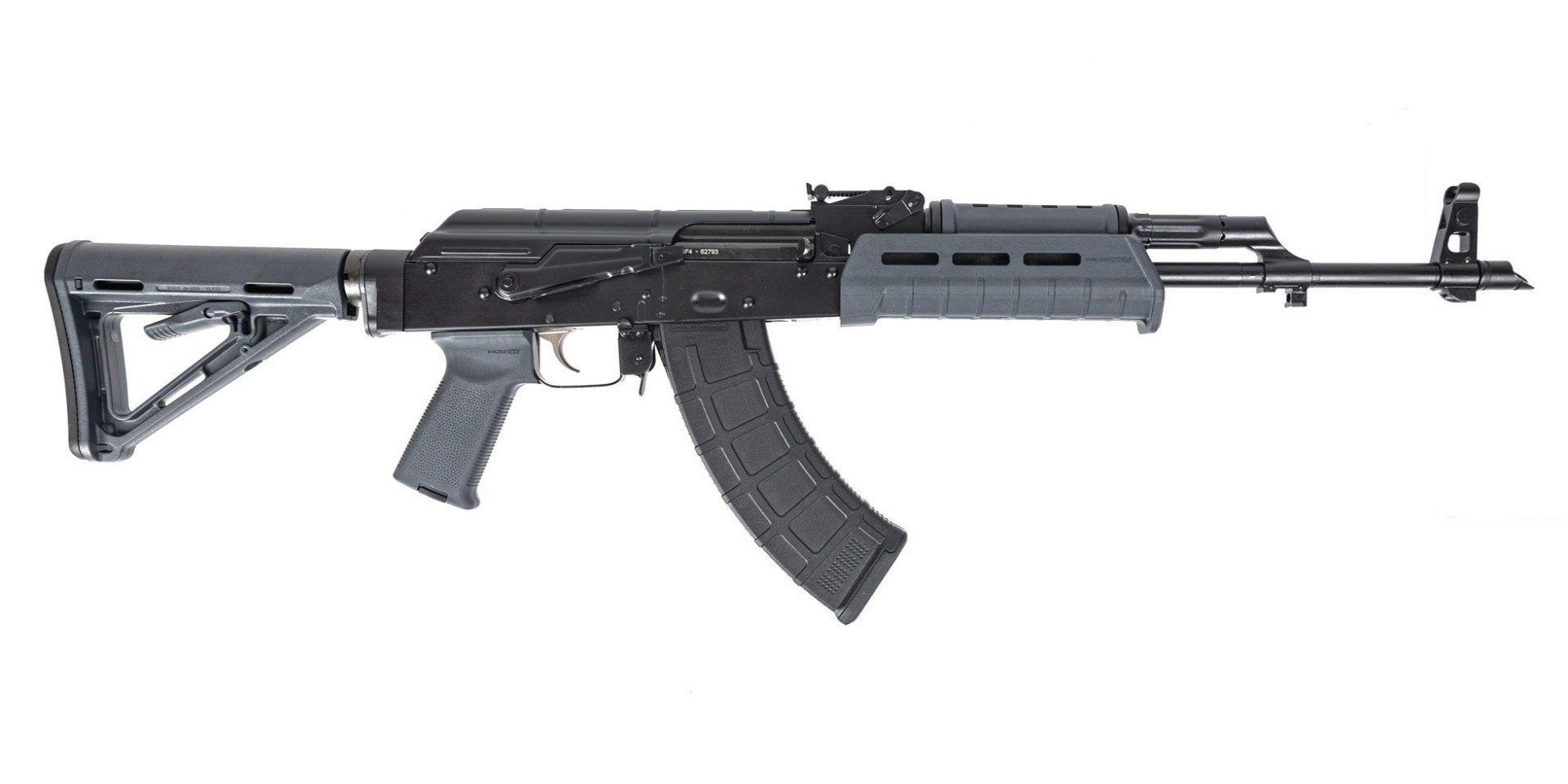 PSAK-47 GF4 MOE Forged Rifle, Gray - Palmetto State Armory
