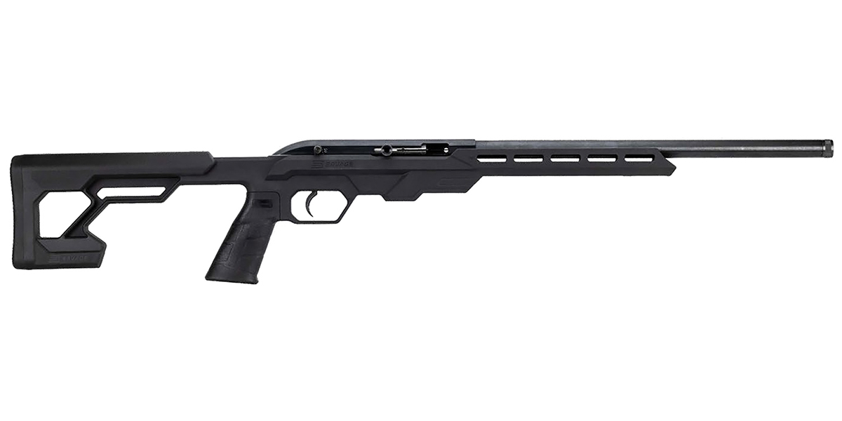 Savage 64 Precision 16.5" 20rd .22LR Rifle, Black - 45120 - Savage Arms