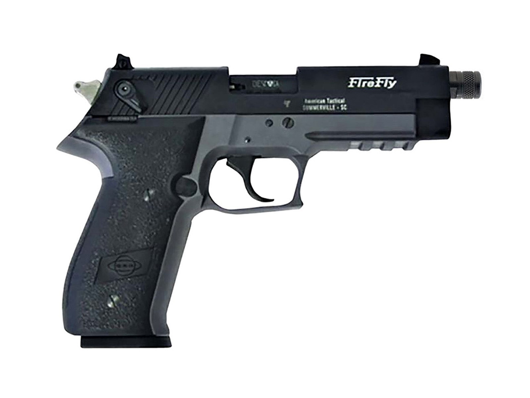 ATI GSG Firefly 4.9" 10rd .22lr Pistol, Smoke Grey - GERG2210TFFS - Ati