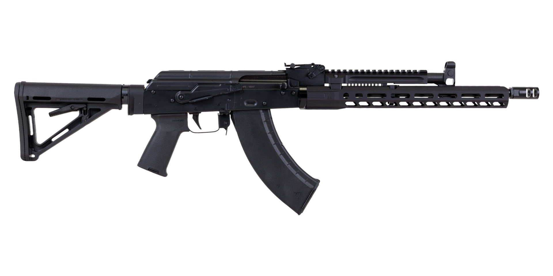 PSAK-47 GF5-E with ALG Trigger, PSA-SLR 13.5" Rail, Toolcraft Trunnion and Bolt - Palmetto State Armory