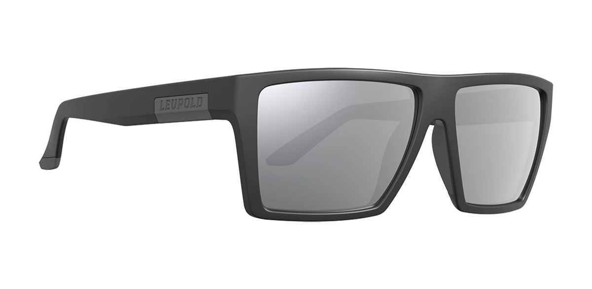 Leupold Refuge Sunglasses, Matte Black/Shadow Gray Flash - 181276 - Leupold