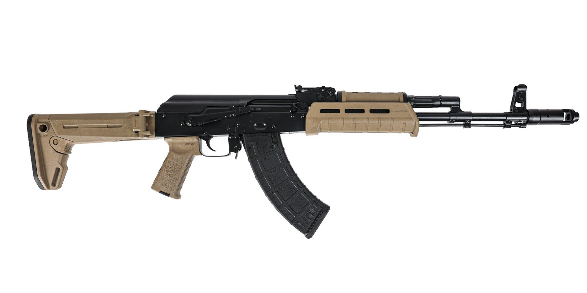 PSA AK-103 GF3 Forged "MOEKOV" Rifle, FDE - Palmetto State Armory