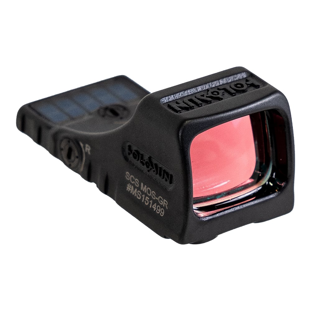 Holosun SCS Multi Reticle Green Dot Sight, Black - SCS-M-GR - Holosun