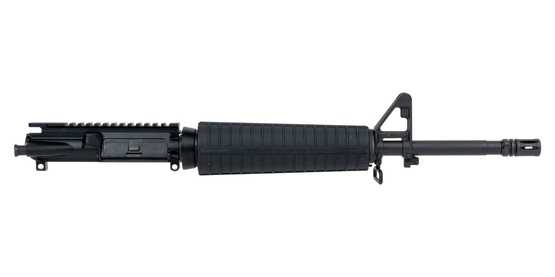 PSA 16" Mid-Length 5.56 NATO 1/7 Phosphate Classic Upper, Black - No BCG or CH - Palmetto State Armory