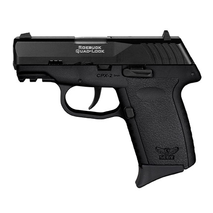 SCCY CPX-2 9mm Pistol 3.1" 10rd, Black/Black - CPX2CBBKG3 - Sccy