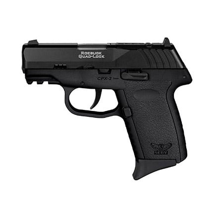 SCCY CPX-2 9mm Pistol 3.1" 10rd, Black/Black - CPX2CBBKRDRG3 - Sccy