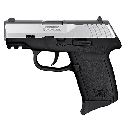 SCCY CPX-2 9mm Pistol 3.1" 10rd, SS/Black - CPX2TTBKG3 - Sccy