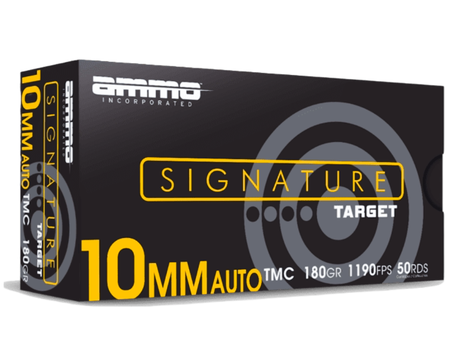 Ammo Inc Signature 10mm Ammo 180 Grain TMC 50 rds - 10180TMC-A50 - Ammo Inc