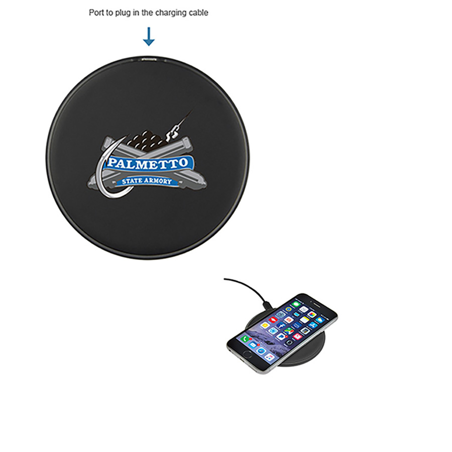 PSA Logo Wireless Charger Black - 1007641 - Kipmark
