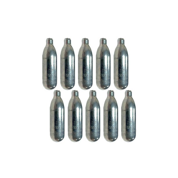 Byrna 8 Gram CO2 Cartridges + Oiler 10 Pack (SD) - Byrna