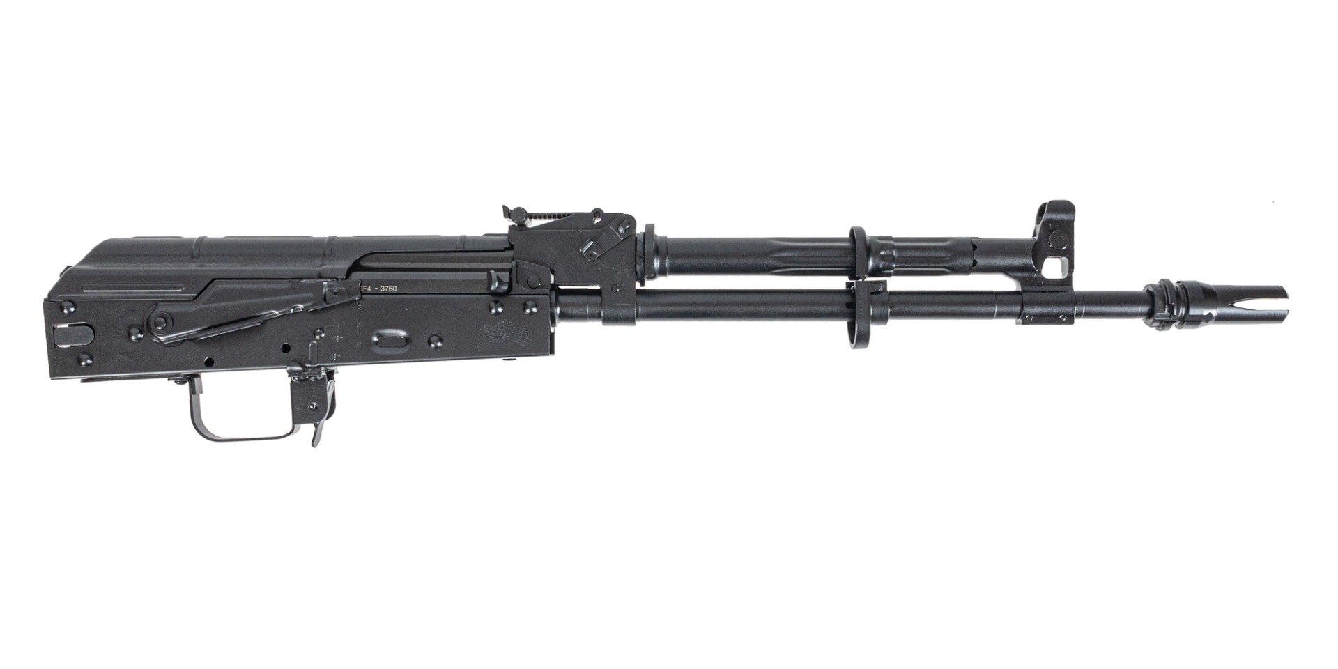 PSA AK-47 GF4-E 14.7" w/Pin and Welded JMAC GFHC Side Folding Barrel Assembly - Furniture Ready