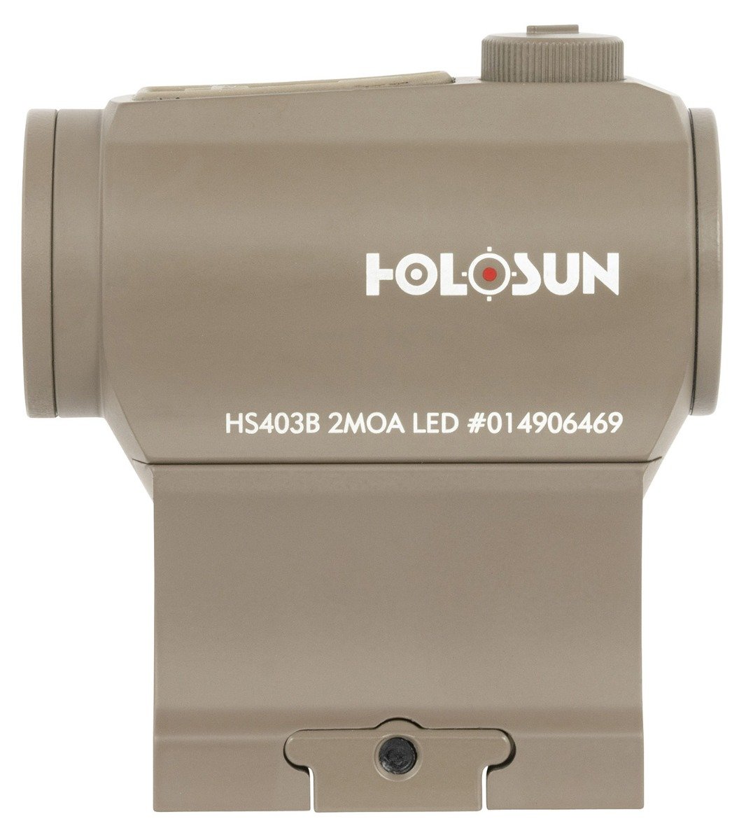 Holosun Micro Red Dot Sight 2MOA, FDE  HS403B-FDE - Holosun