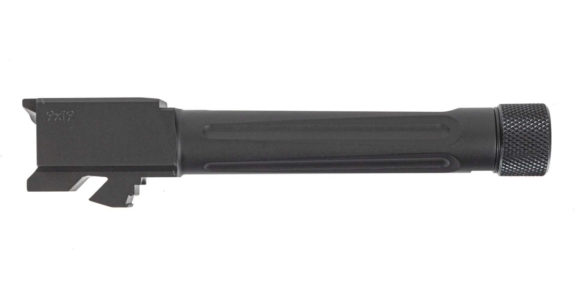 PSA Dagger Fluted Threaded Barrel, Black DLC - Palmetto State Armory