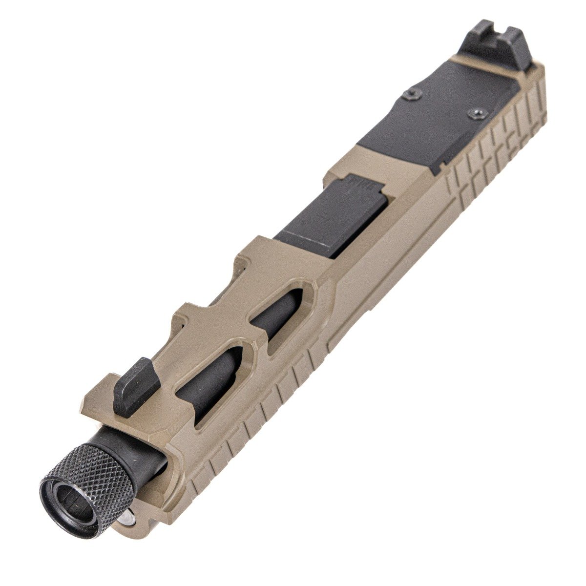 PSA Dagger Complete SW5 RMR Slide Assembly With Threaded Barrel, Flat Dark Earth - Palmetto State Armory