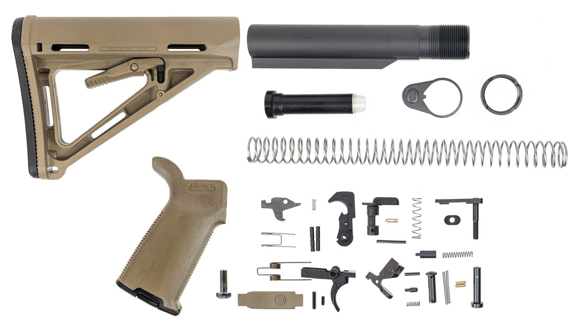 PSA Magpul MOE MOE+ Grip Lower Build Kit - FDE - Palmetto State Armory