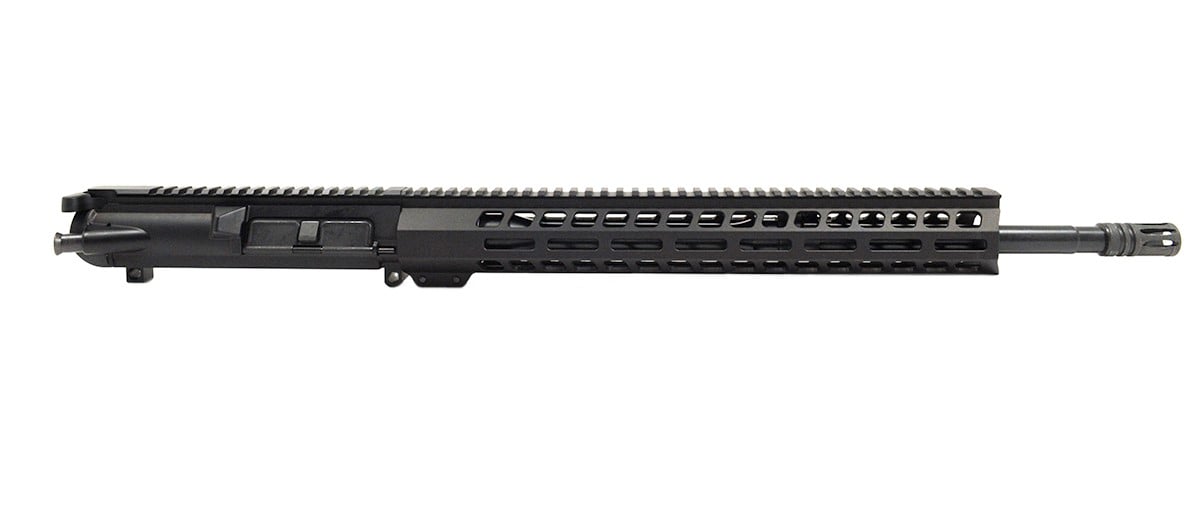 PSA Gen3 PA10 18" Mid-Length .308 1/10 Nitride 15" M-lok Upper - With BCG & CH - Palmetto State Armory