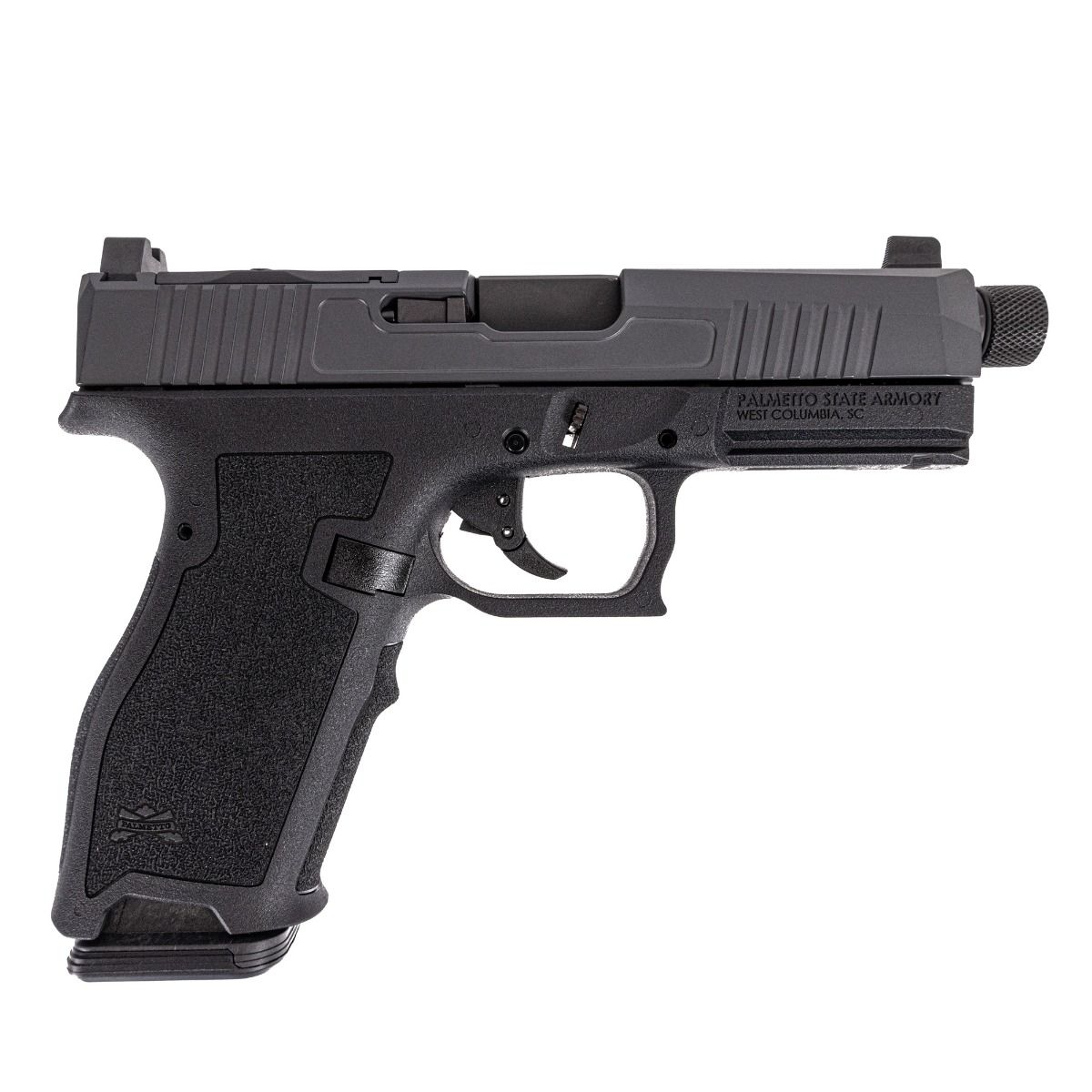 PSA Dagger Full Size - S 9mm Pistol With Extreme Carry Cut Doctor Slide & Threaded Barrel, Two-Tone Gray - Palmetto State Armory