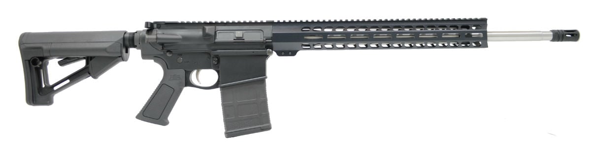 PSA Gen3 PA-10 Rifle 20" Rifle-Length Stainless Steel LTWT M-Lok STR 2-Stage - Palmetto State Armory