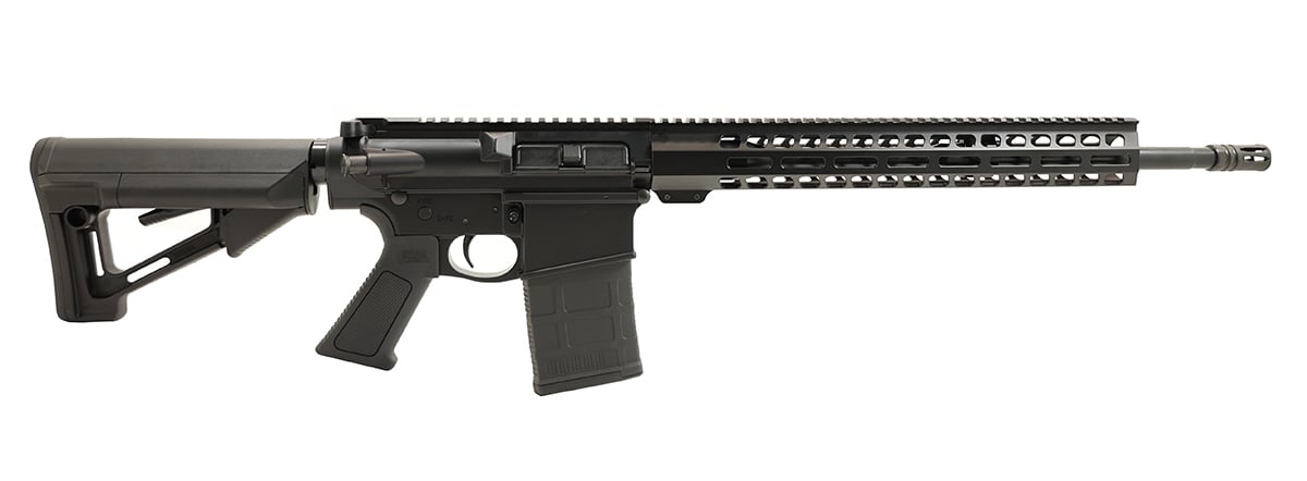 PSA Gen3 PA10 18" Mid-Length .308 1/10 Nitride 15" Lightweight M-Lok STR SSA-E Rifle