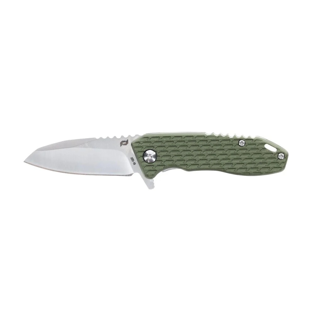 Schrade Tenacity Folding Drop Point Knife, Green - 1159317 - Schrade