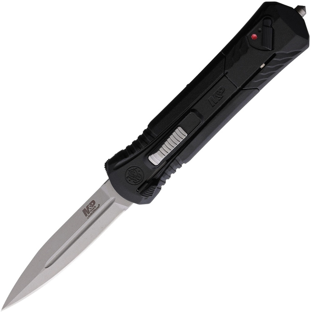 Smith & Wesson SW10 OTF Spear Point Knife, Black - 1181878 - Smith & Wesson