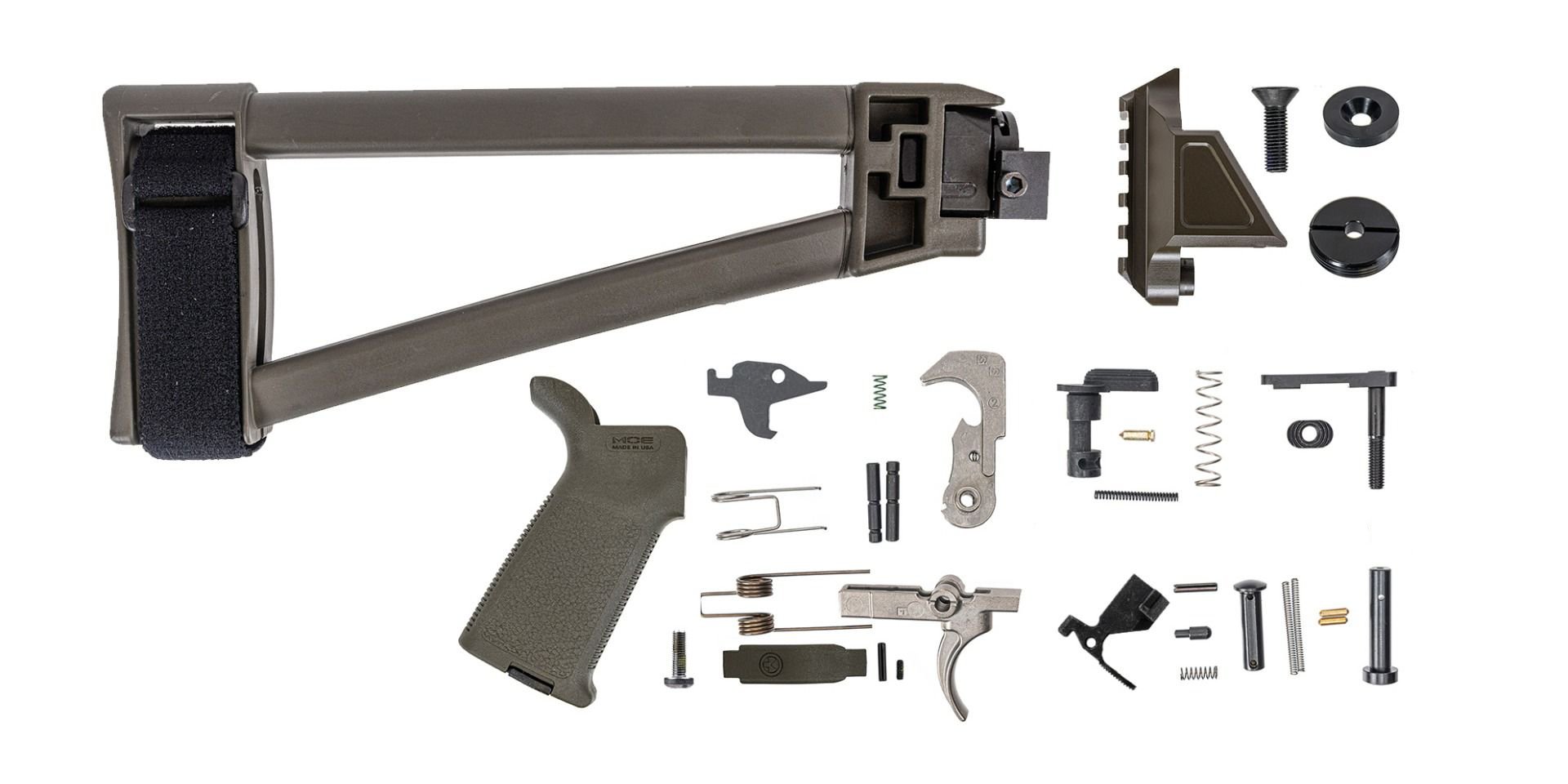 PSA Lower Build Kit, JAKL, Pistol, 5.56 NATO, MOE EPT, ODG