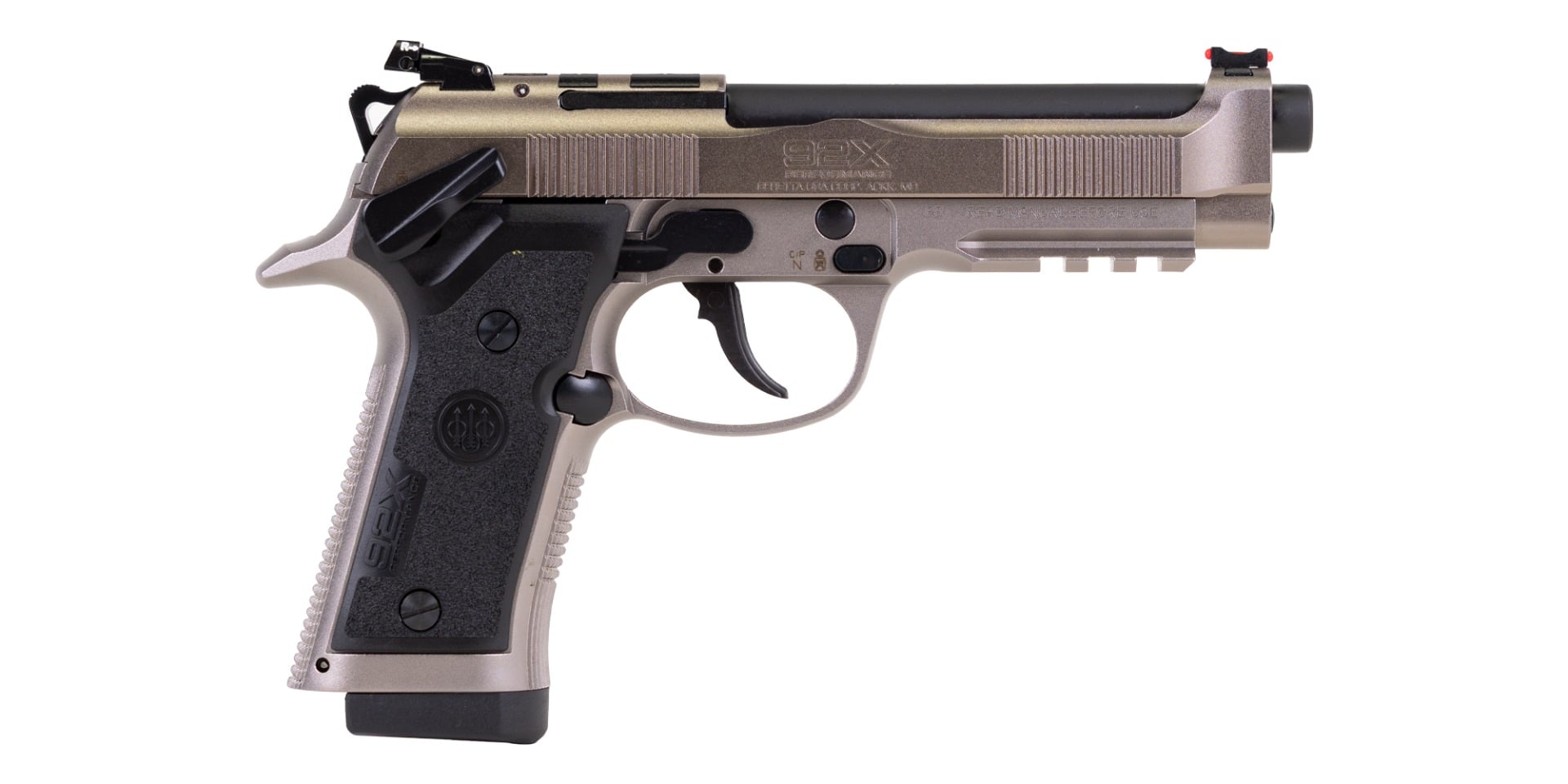 Beretta 92X PCO 9mm Pistol 4.9" 15rd Gray Nistan - J92XPCO21 - Beretta