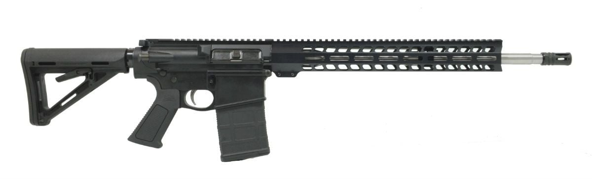 PSA Gen3 PA10 18" Mid-Length .308 WIN 1/10 Stainless Steel 15" Lightweight M-Lok MOE EPT Rifle - Palmetto State Armory