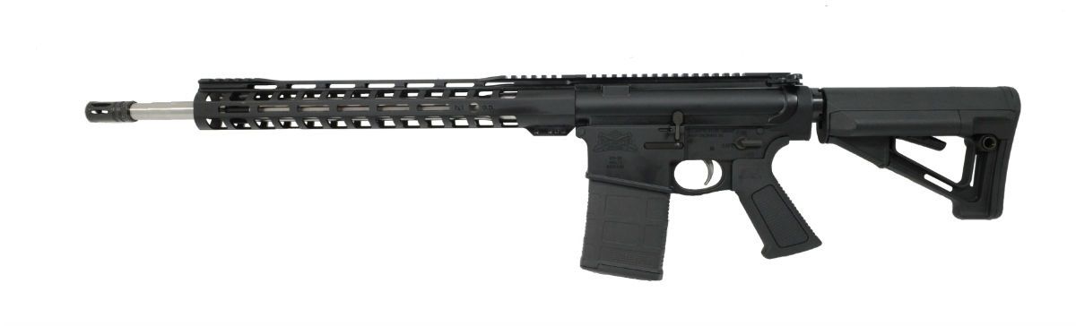 PSA Gen3 PA10 18" Mid-Length .308 WIN 1/10 Stainless Steel 15" Lightweight M-Lok STR 2-Stage Rifle - Palmetto State Armory