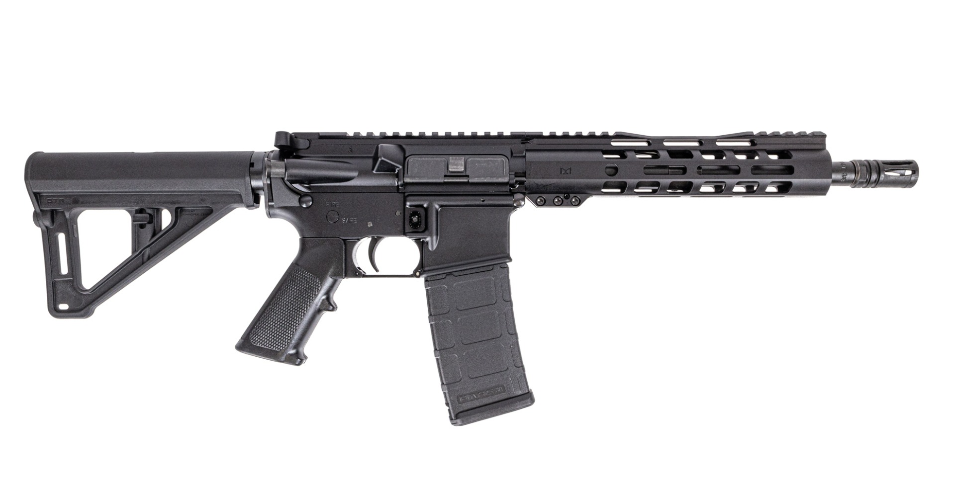 PSA 10.5" Pistol-Length 300AAC 1/8 Phosphate 9" Lightweight M-Lok BTR Classic Pistol - Palmetto State Armory