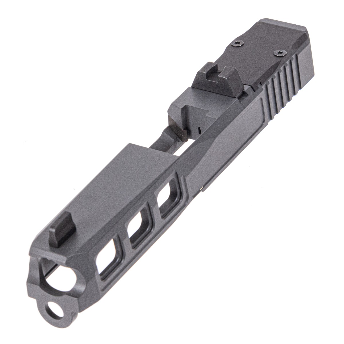 PSA Dagger Complete SW3 RMR Slide Assembly, Gray - Palmetto State Armory