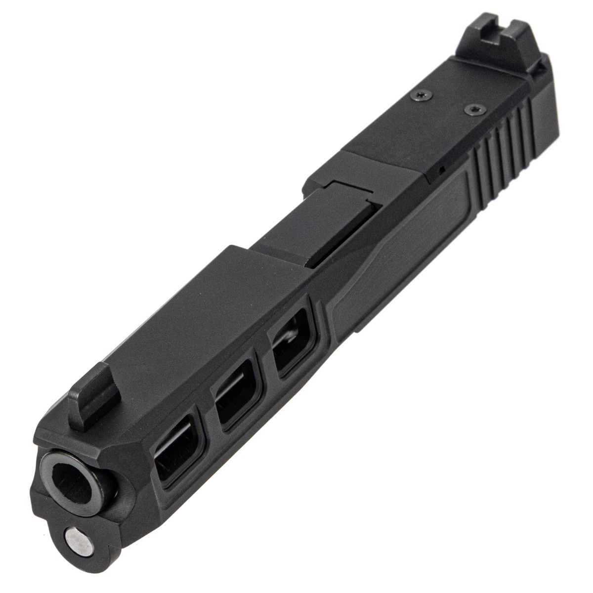 PSA Dagger Complete SW3 Doctor Cut Slide Assembly With Non-Threaded Barrel, Black - Palmetto State Armory
