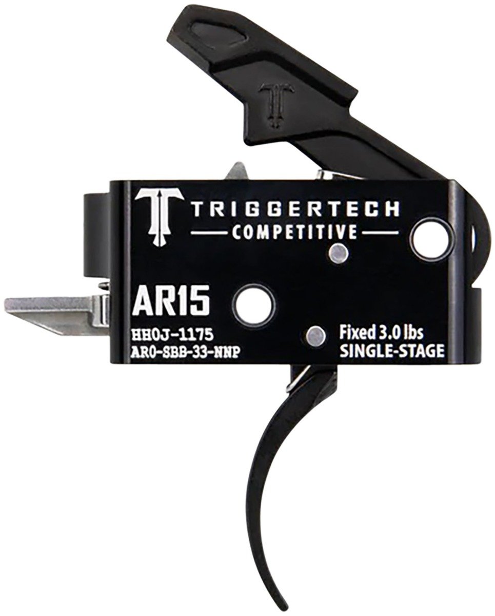 TriggerTech AR15 Single-Stage Competitive Pro Curved Trigger