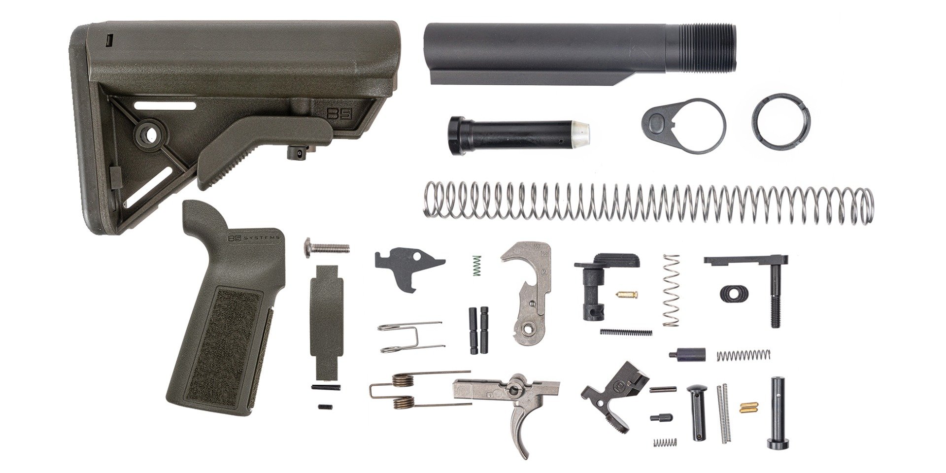 PSA B5 Systems EPT Lower Build Kit with Bravo Stock, ODG - Palmetto State Armory
