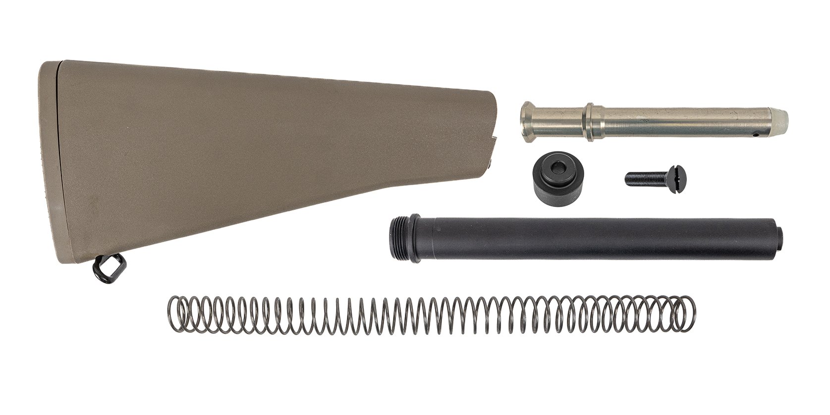 PSA AR15 A2 Stock Kit, FDE - Palmetto State Armory