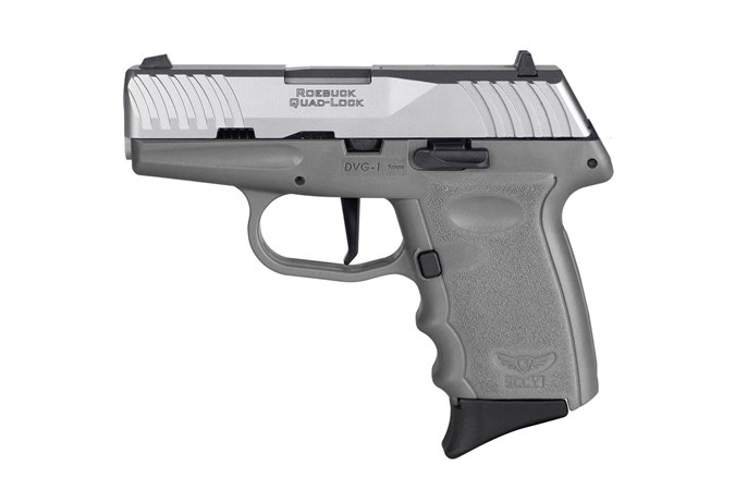 SCCY DVG1 9mm Pistol 3.1" 10rd, Gray - DVG-1-TTSG - Sccy