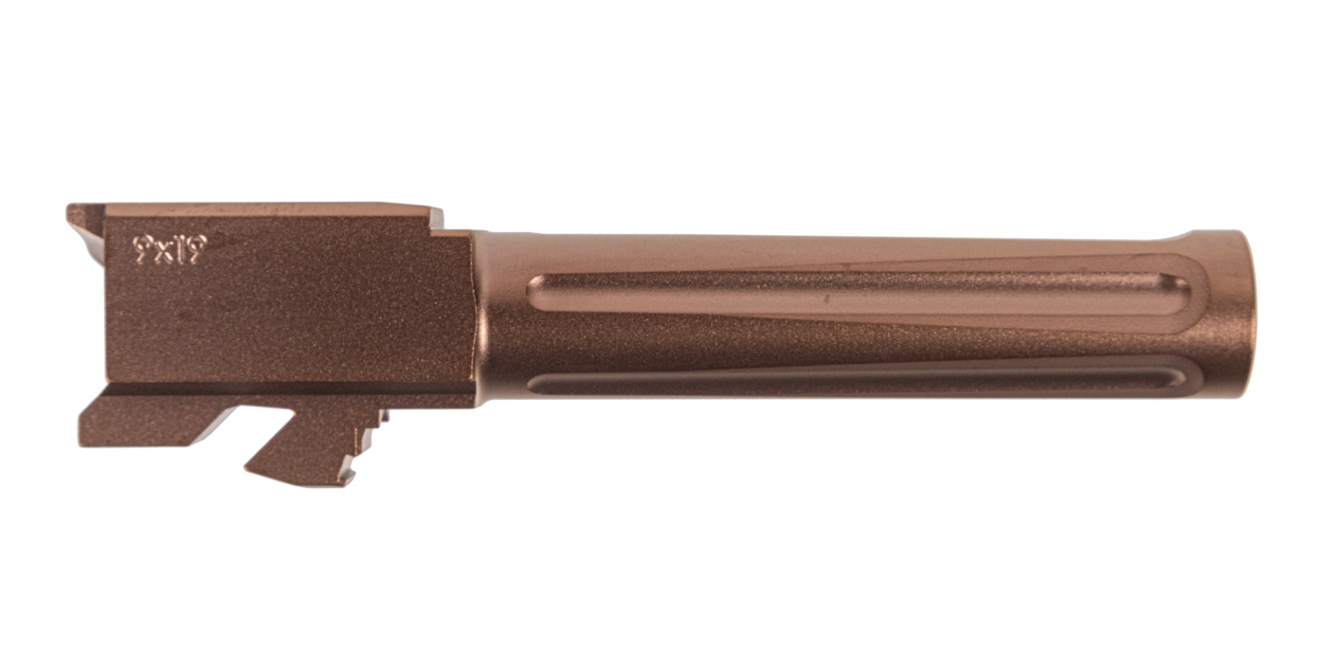 PSA Dagger Non-Threaded Barrel - Fluted, Copper - Palmetto State Armory