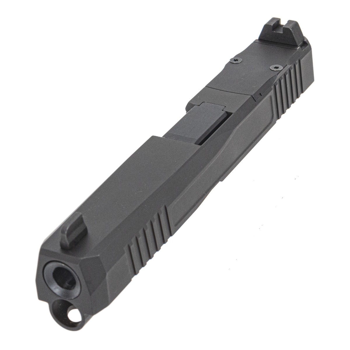PSA Dagger Compact X-1 Complete RMR Slide Assembly with Non-Threaded Barrel, Long Slide, Black