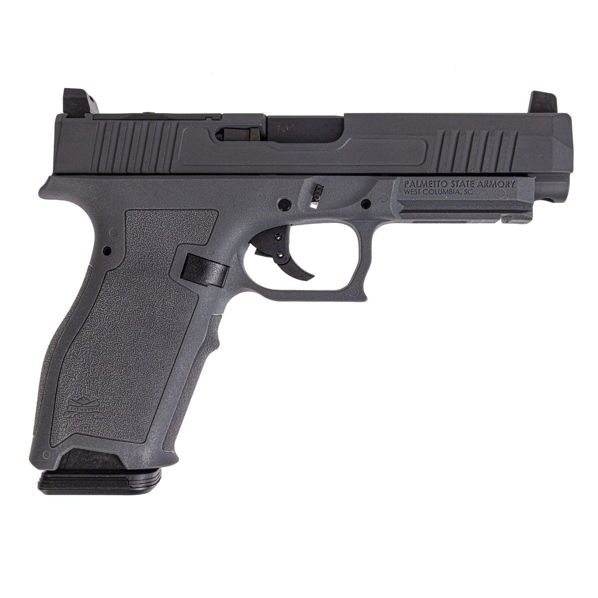 PSA Dagger Full Size S 9mm Pistol With Compact X-1 RMR Long Slide, Gray - Palmetto State Armory