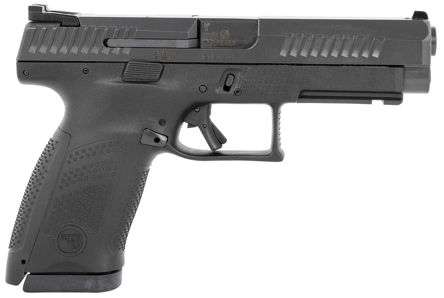 CZ P10 SC 9mm Pistol 4.5" 15rd, Black  - 91580 - CZ USA