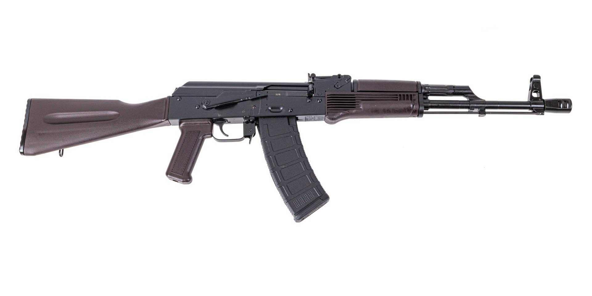 PSAK-74AKM Classic Polymer Rifle with Toolcraft Trunnion, Bolt, and Carrier , Plum - Palmetto State Armory