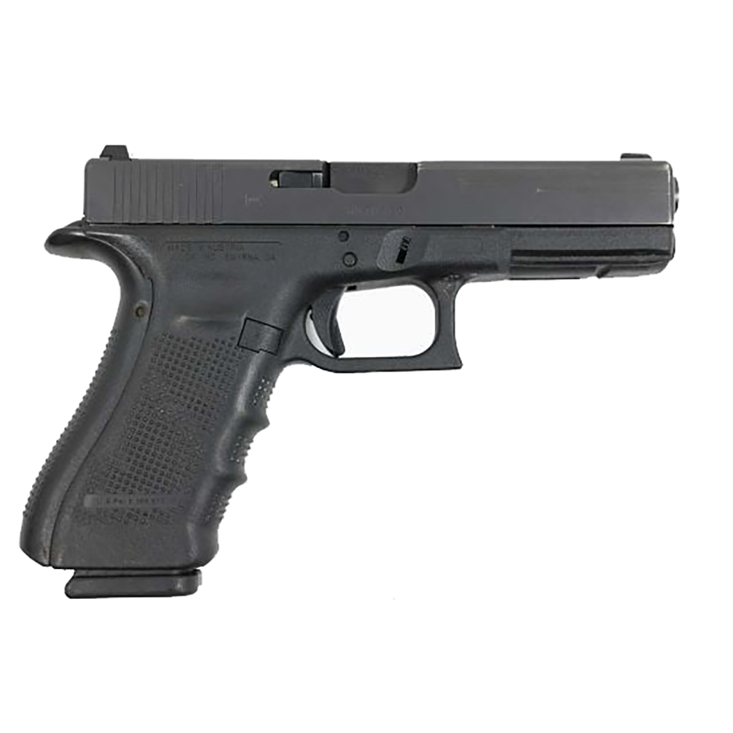 Glock Pistol LE Trade In G17 Gen 4 9mm 17rd 4.49" Night Sights - PG17502 - Glock