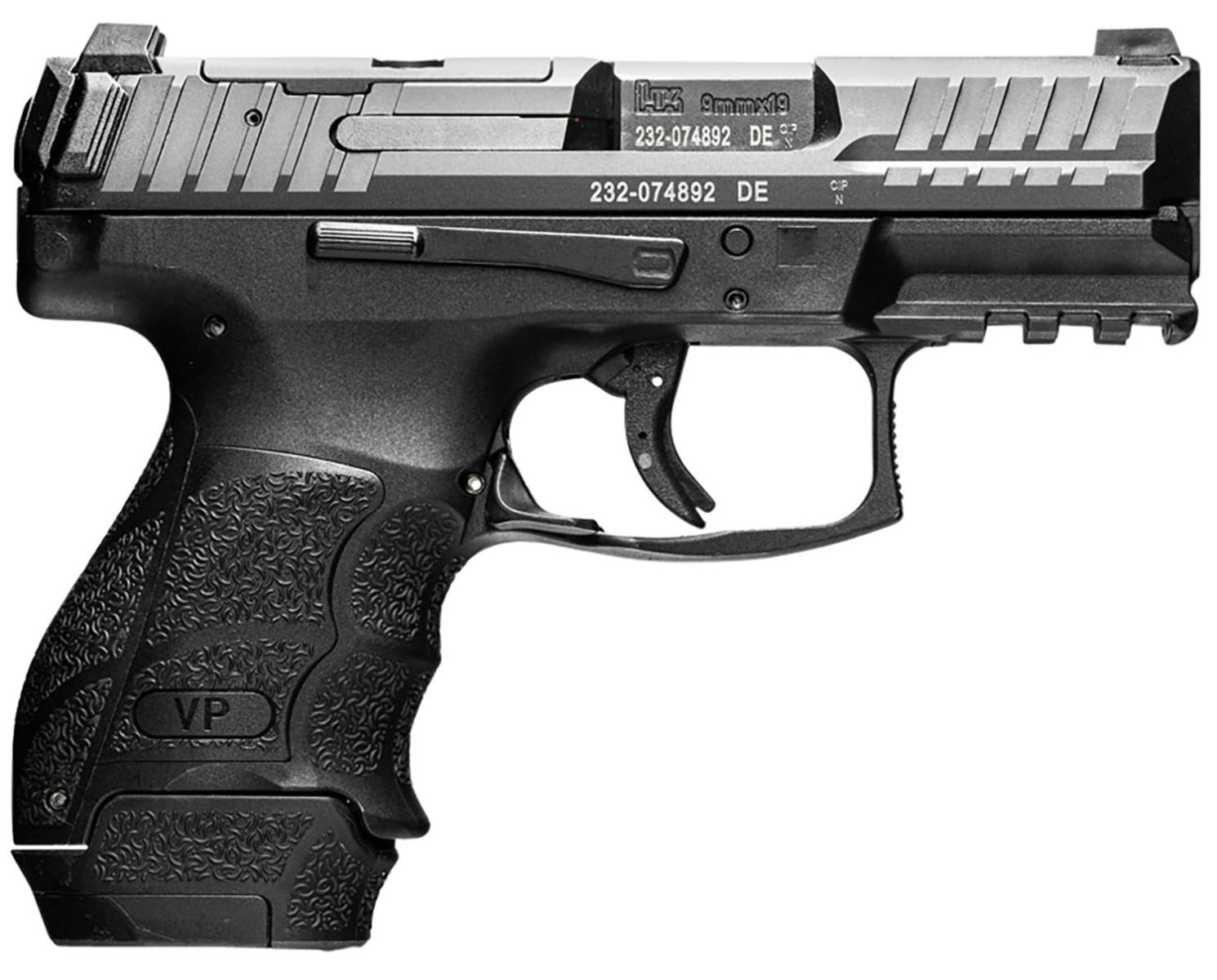 HK VP9SK 9mm Pistol 3.39" 15rd, Black  - 81000819 - H&K