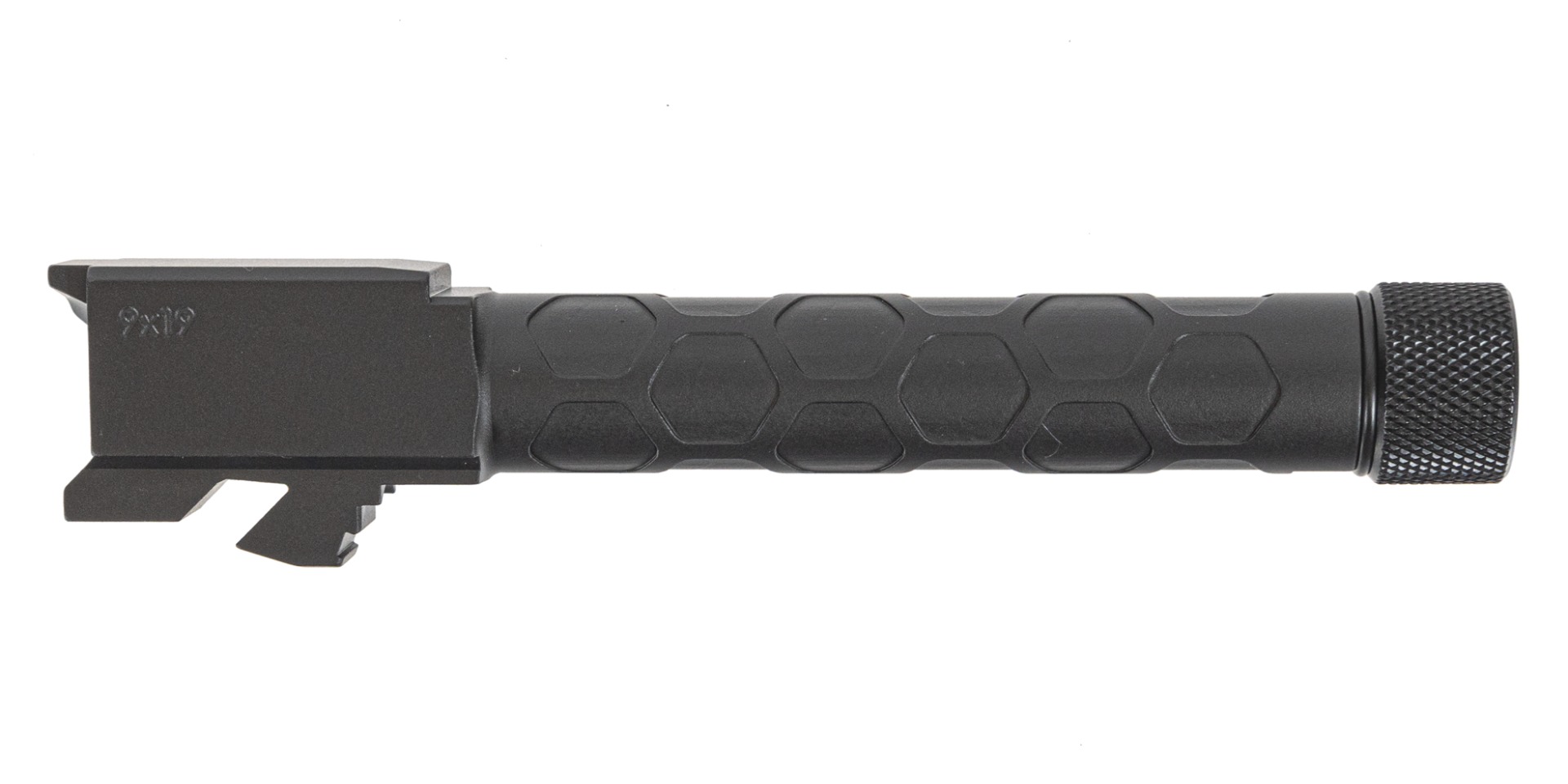 PSA Dagger Honeycomb Threaded Barrel, Black DLC - Palmetto State Armory