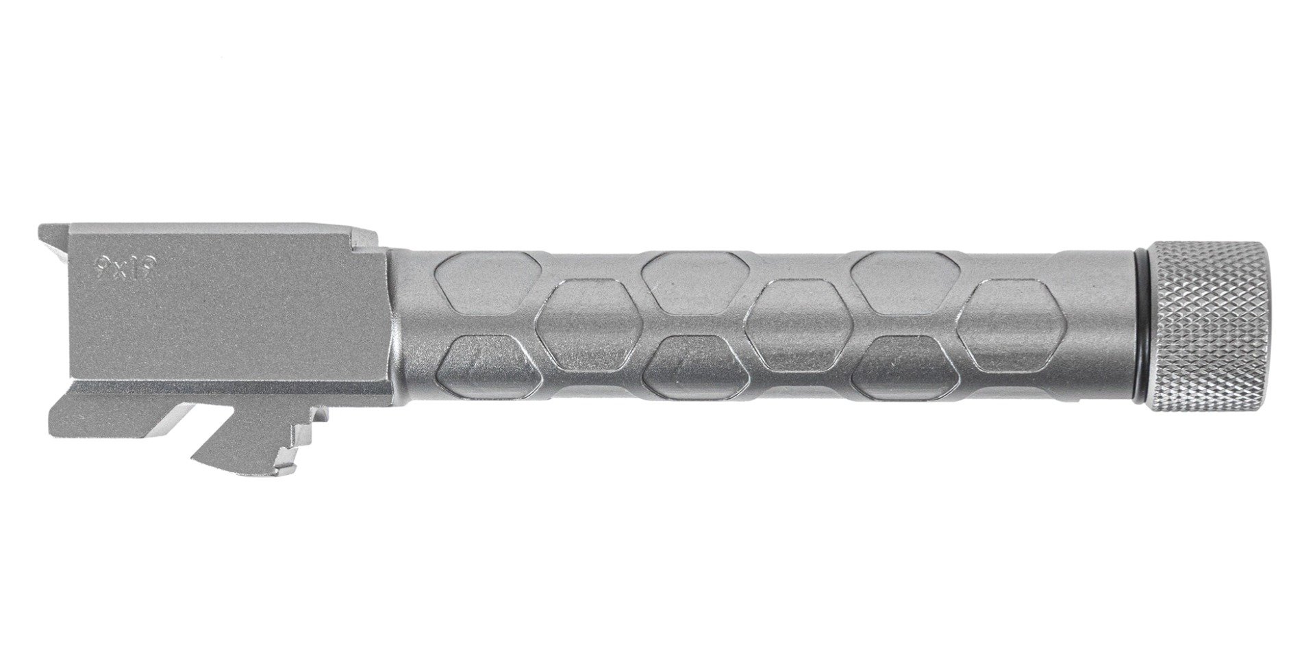 PSA Dagger Honeycomb Threaded Barrel, Stainless - Palmetto State Armory