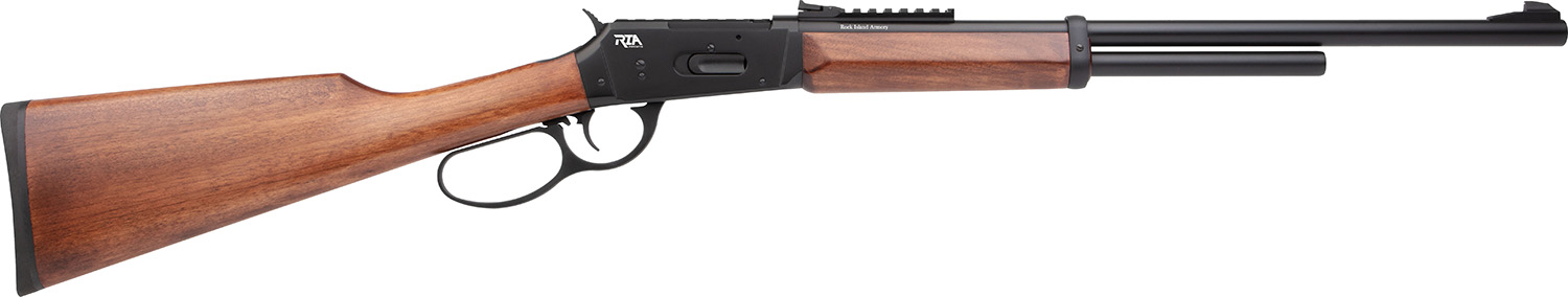 Rock Island Lever Action .410 Gauge Shotgun 20" Lever, Black - LA410 - Rock Island