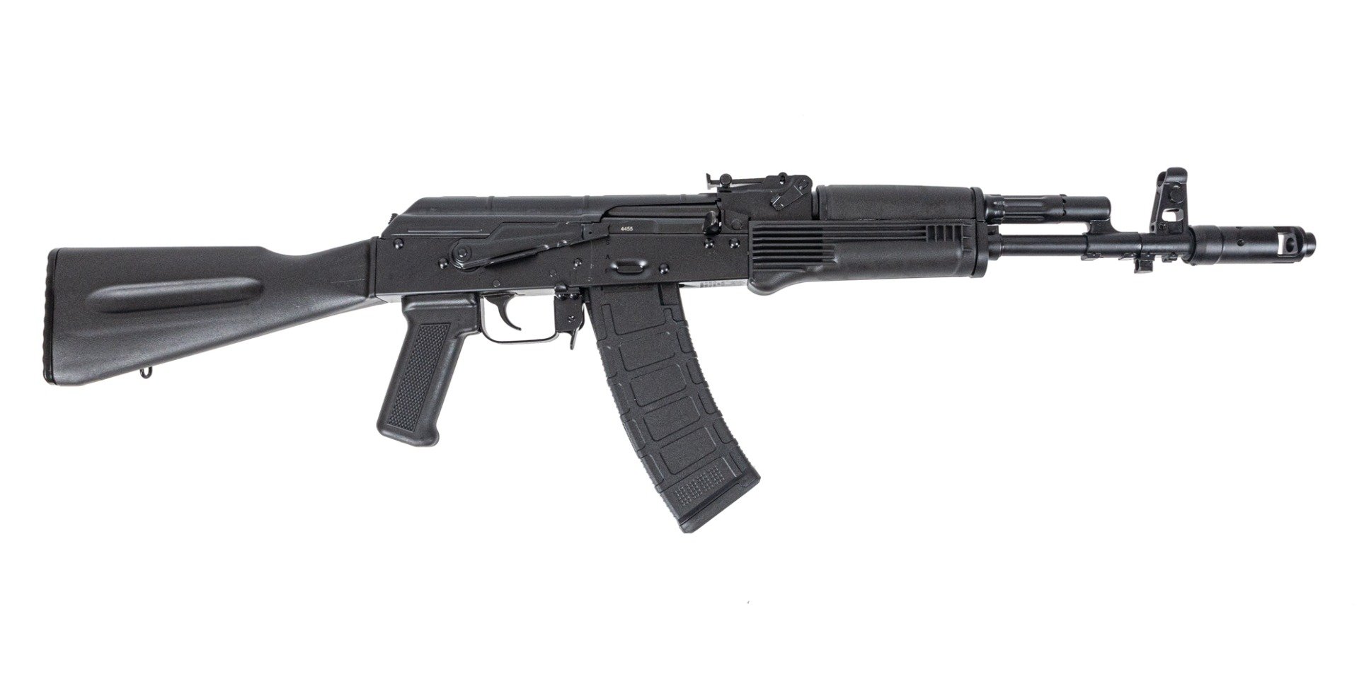 PSAK-74K Classic Polymer Rifle with Toolcraft Trunnion, Bolt, and Carrier, Black - Palmetto State Armory