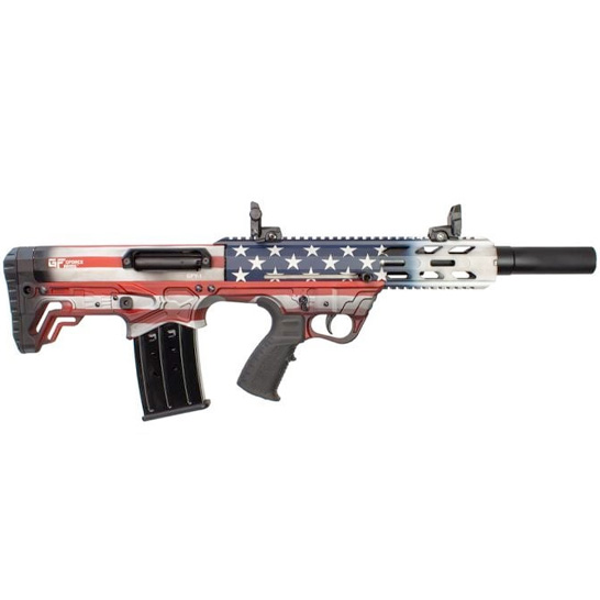 G-Force GFY1 Bullpup 12 Gauge Shotgun 18.5" Semi-Auto, Flag - GFY11220-USA - G-Force