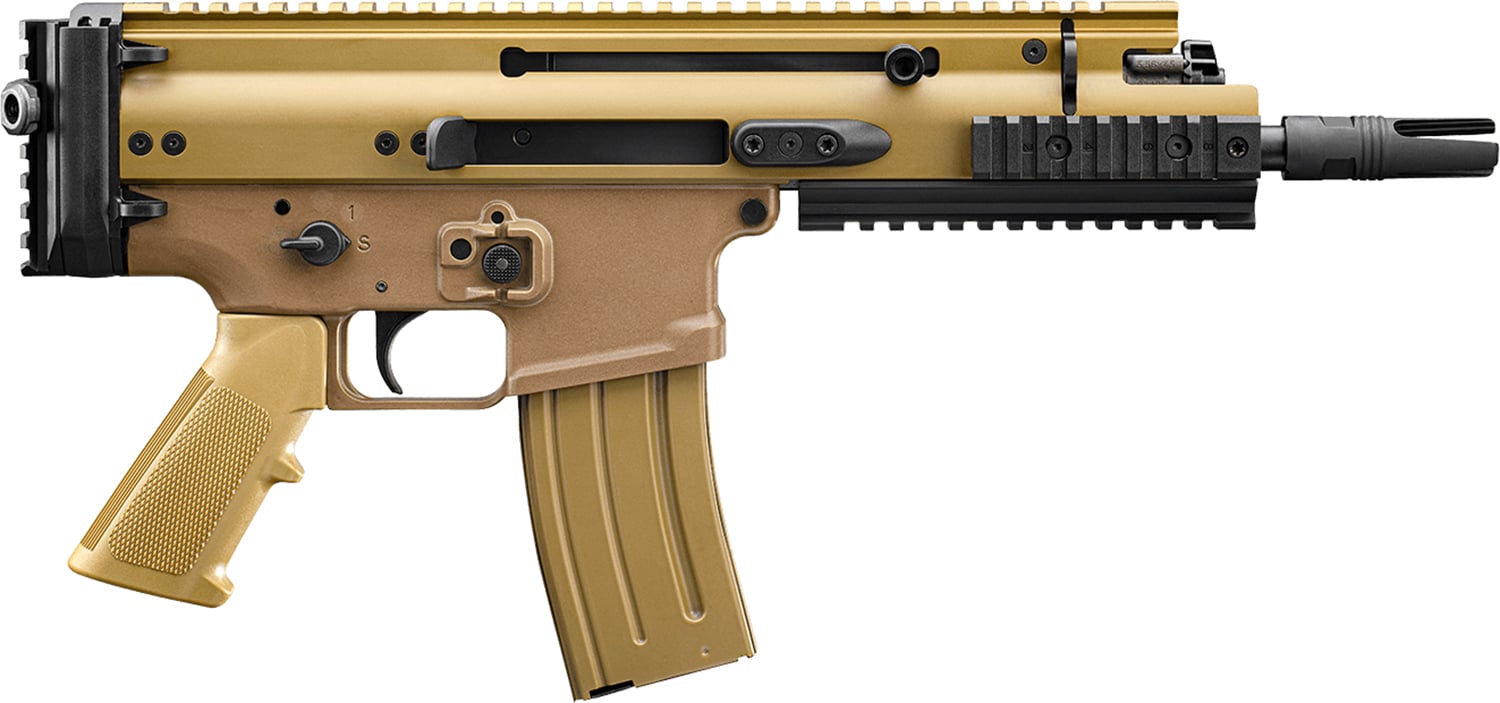 Fn Scar 15P 5.56 Pistol 7.5" 30rd, FDE - 38 -101241 - Fnh